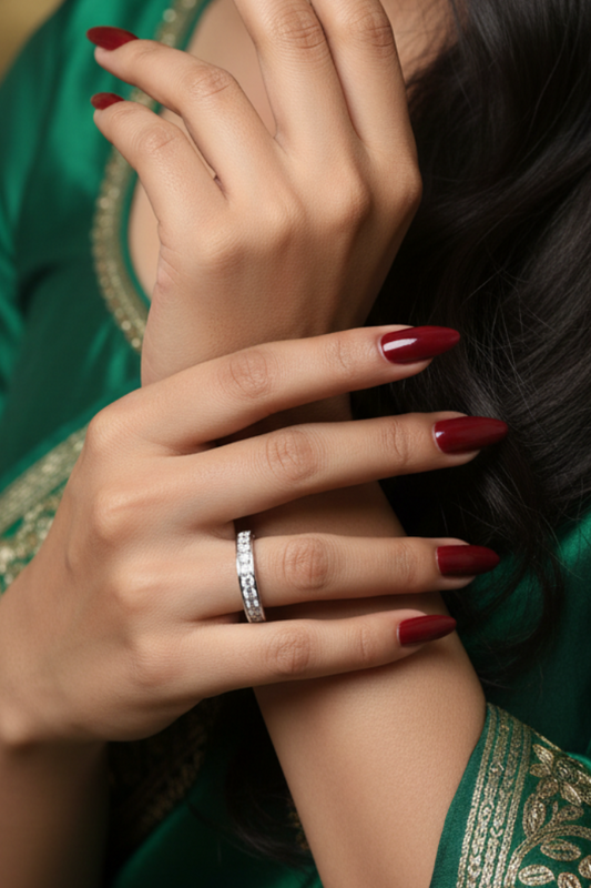 Modern Channel-Set Diamond