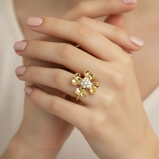 Luxe Floral Quad
