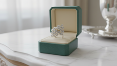 Cube Blocks Silver Ring