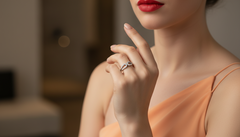 The Infinity Twist Diamond Ring