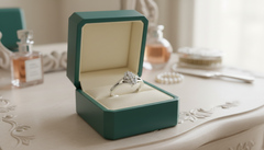 The Arctic Bloom Diamond Ring