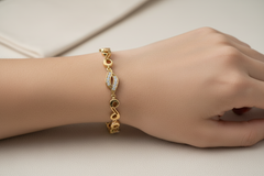 Diamond Infinity Link Chain Bracelet