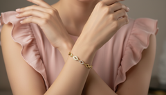 Diamond Infinity Link Chain Bracelet