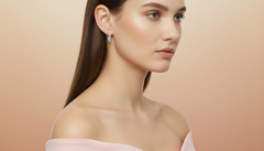 Hoop Inside-OutSide Lab Diamond Earring in Gold