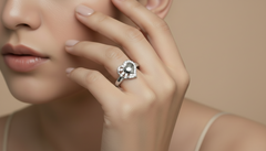 The Modern Valentine Silver Ring