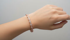 Floral Cluster Diamond Bracelet