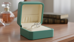 Ribbon Bow Silver Ring