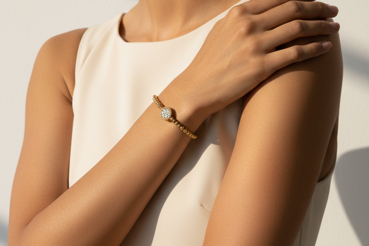 Beaded with Diamond