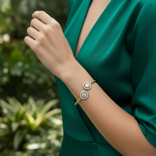 Dainty Beaded Open