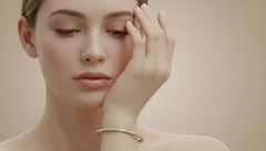 Bezel Set Diamond Tennis Bracelet