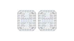 Emerald Cut Baguette Cluster