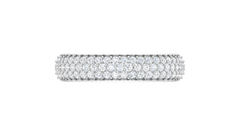 Triple-Row Honeycomb Setting