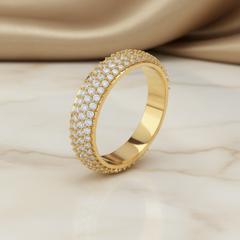 The Three-Tier Elegance Ring