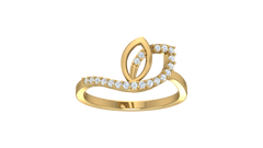 Artisan Leaf-Motif Infinity Wrap