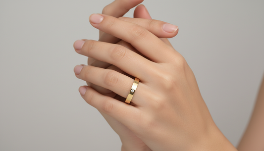 The Timeless Scroll Pattern Diamond Ring