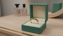 Heirloom Engraved Diamond Band Ring