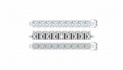 Classic Diamond Tennis Necklace