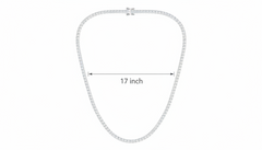 Classic Diamond Tennis Necklace