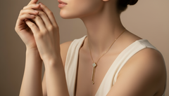 Four-Leaf Clover Diamond Drop Pendant