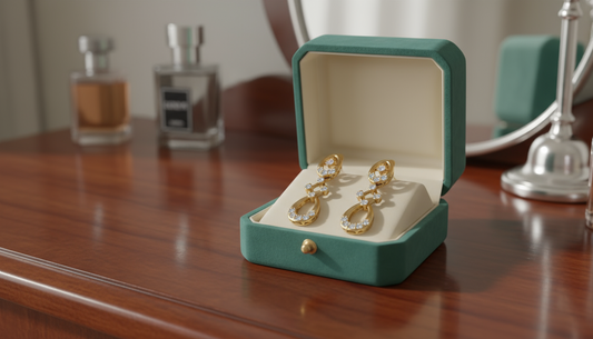 Elegant Multi-Drop Lab Diamond Earrings