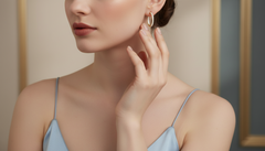 Brilliant Two CTTW Diamond Inside-Out Side Hoop Earrings