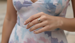 Modern Diamond Open Wrap Fancy Ring