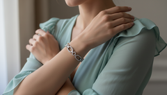 Messika-Inspired Move Link Diamond Bracelet