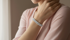 Bold & Luxurious Cuban Link Gold Diamond Bracelet