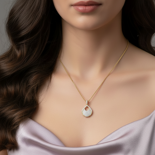 Modern Cutout Teardrop