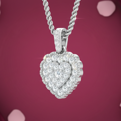 Cluster Double Halo Heart