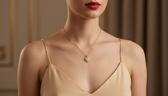 Diamond Cluster Double Halo Heart Pendant