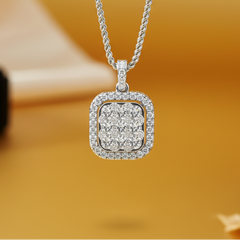 Cushion Cut Look Cluster
