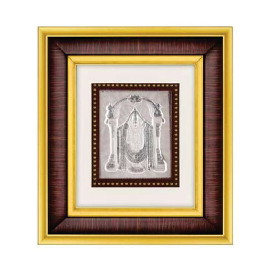 Balaji Frame - 999 Pure silver , 7 x 8 Inch