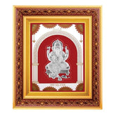 Ganeshji Frame - 999 Pure silver , 9 x 10 Inch