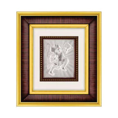 Hanumanji Frame - 999 Pure silver , 7 x 8 Inch