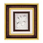 Hanumanji Frame - 999 Pure silver , 8.5 x 9.5 Inch