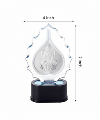 Laxmiji Trophy – Premium Corporate & Festive Gift | Elegant Home & Office Décor | Symbol of Prosperity - 999 Pure silver , 4 x 7 Inch