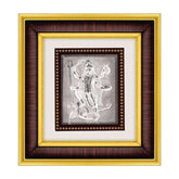 Mahakali Maa Frame - 999 Pure silver , 8.5 x 9.5 Inch