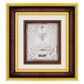 Mahavir Swami Frame - 999 Pure silver , 10 x 11 Inch