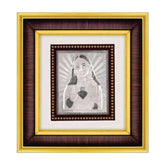 Merry Frame - 999 Pure silver , 8.5 x 9.5 Inch