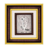 Murugan Frame - 999 Pure silver , 8.5 x 9.5 Inch