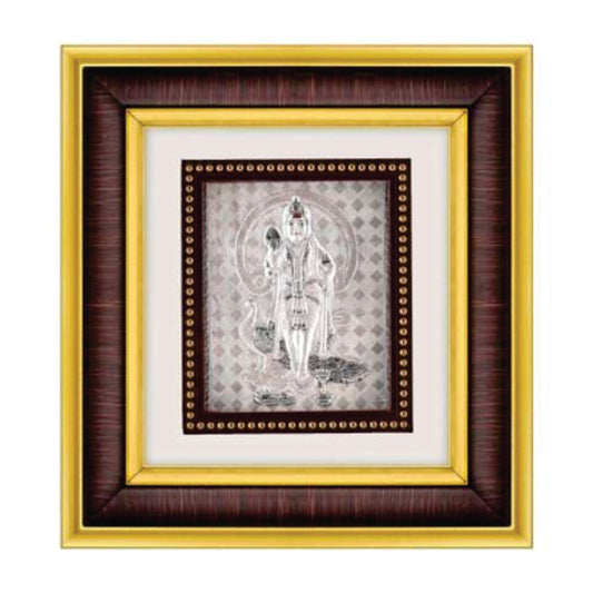 Murugan Frame - 999 Pure silver , 8.5 x 9.5 Inch