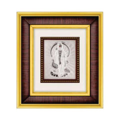 Murugan Frame - 999 Pure silver , 7 x 8 Inch