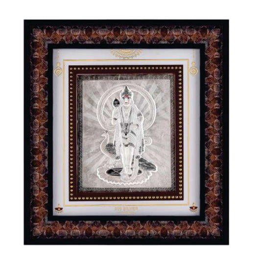 Murugan Frame - 999 Pure silver , 10 x 11 Inch
