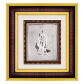 Murugan Frame - 999 Pure silver , 10 x 11 Inch
