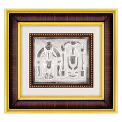 Padmavati Balaji Frame - 999 Pure silver , 10 x 11 Inch