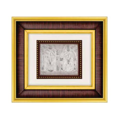 Padmavati Balaji Frame - 999 Pure silver , 7 x 8 Inch