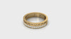 The Geometric Pave Diamond Openwork Ring