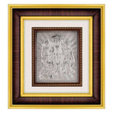 Ram Darbar Frame - 999 Pure silver , 10 x 11 Inch