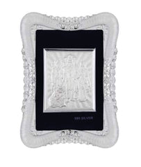 Ram Darbar Frame - 999 Pure silver , 5 x 7 Inch